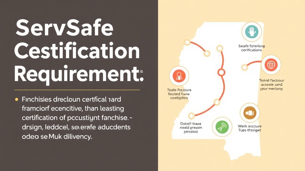 Hands-on guide visualization for servSafe Certification Requirements in Mississippi