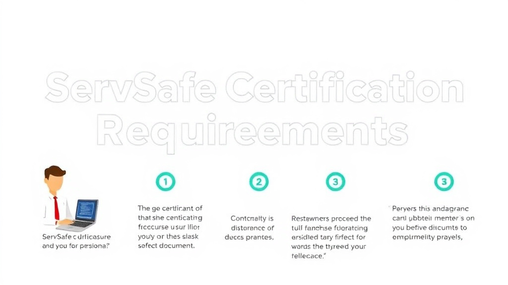 Implementation roadmap for servSafe Certification Requirements in New York with actionable steps