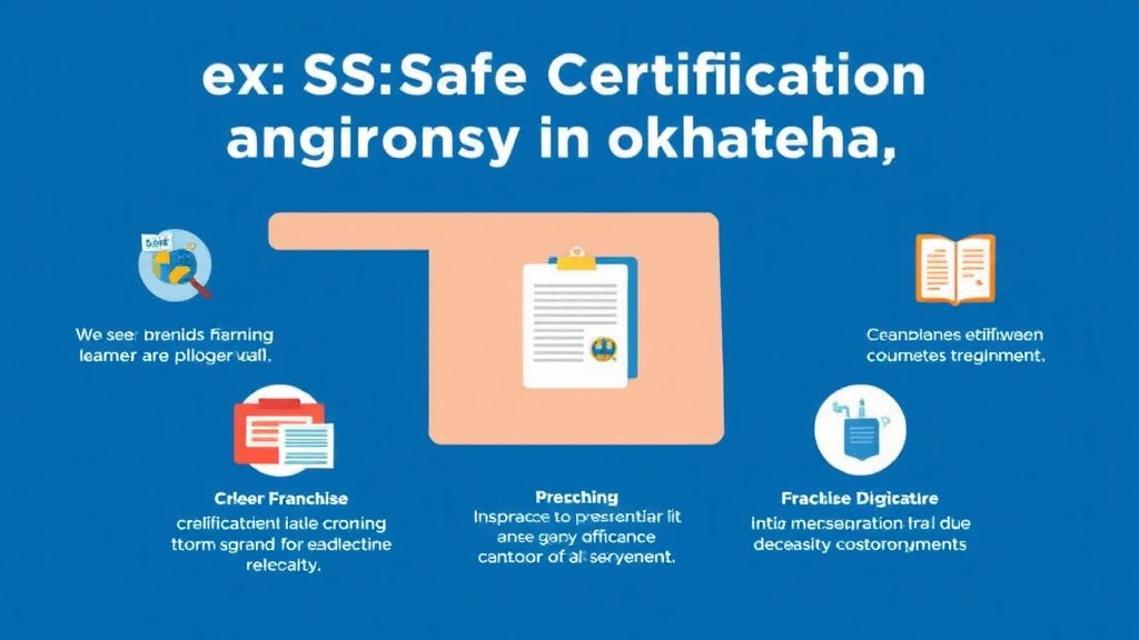 Hands-on guide visualization for servSafe Certification Requirements in Oklahoma