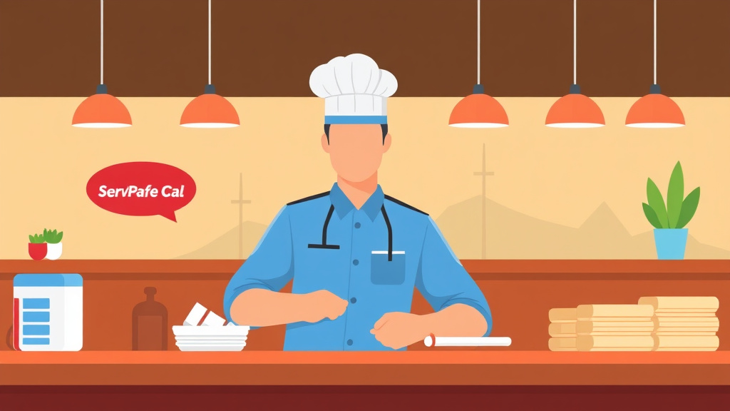 Detailed visual representation of servSafe Certification Requirements in Utah