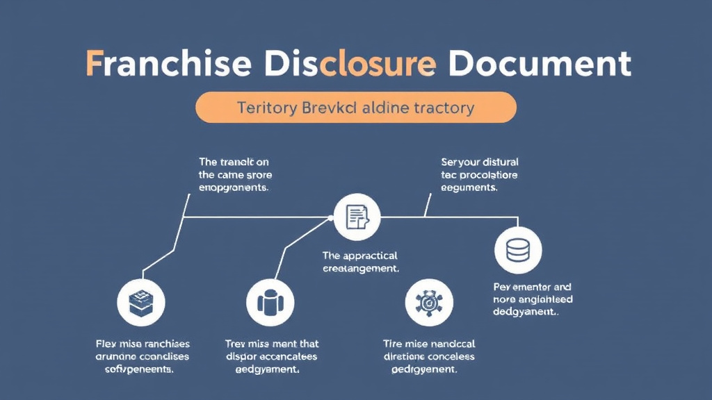 Practical workflow diagram for franchise Disclosure Document: Item 12 Territory Guide