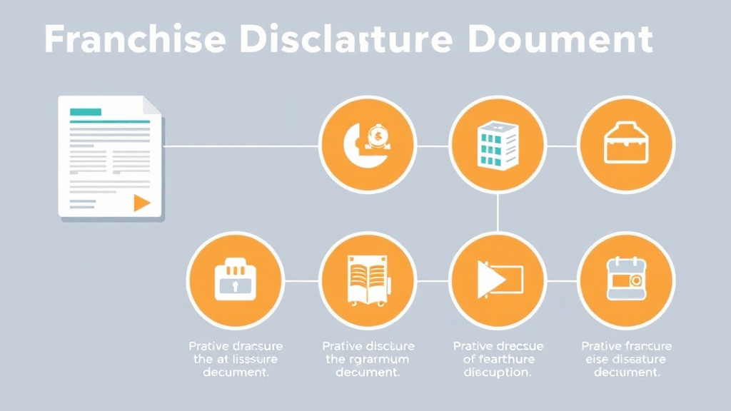 Action-oriented illustration showing how to apply franchise Disclosure Document: Item 20 Outlet Info Guide