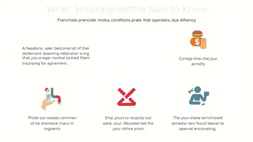 Implementation roadmap for franchise Agreement Renewal Conditions: What Operators Need to Know with actionable steps