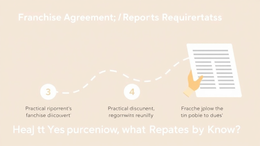 Step-by-step visual guide for implementing franchise Agreement Reporting Requirements: What Operators Need to Know