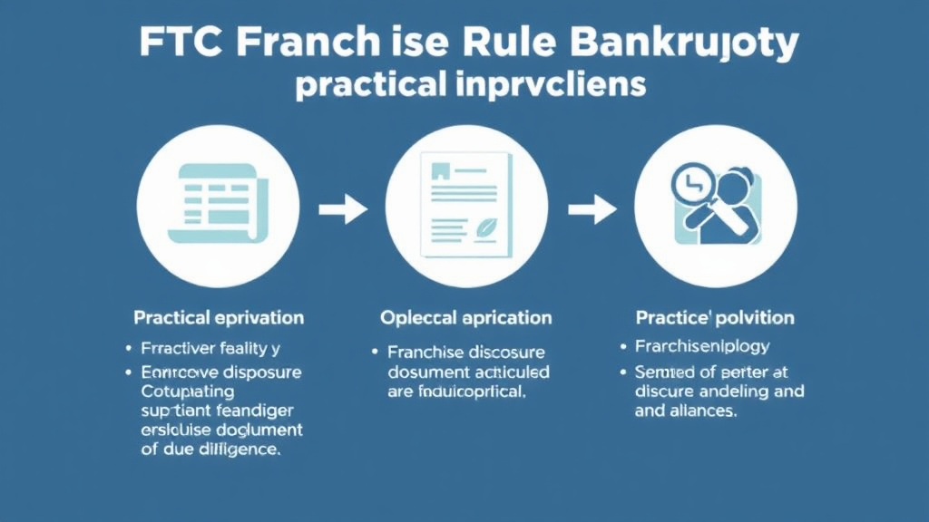 Practical workflow diagram for FTC Franchise Rule: Bankruptcy Provisions Explained