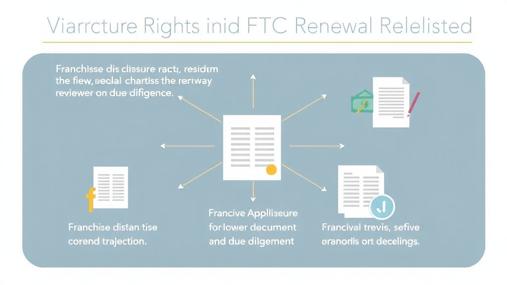 Practical checklist visual for FTC Franchise Rule: Renewal Rights Explained