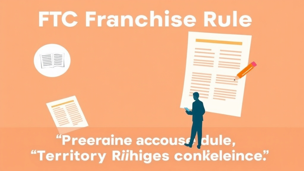 Illustration breaking down the fundamentals of FTC Franchise Rule: Territory Rights Explained
