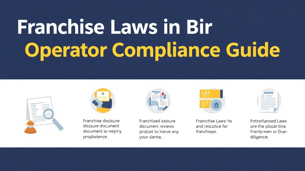Implementation roadmap for franchise Laws in Michigan: Operator Compliance Guide with actionable steps