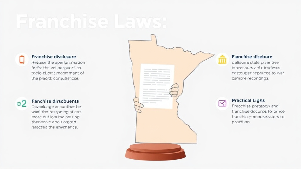Hands-on guide visualization for franchise Laws in Minnesota: Operator Compliance Guide