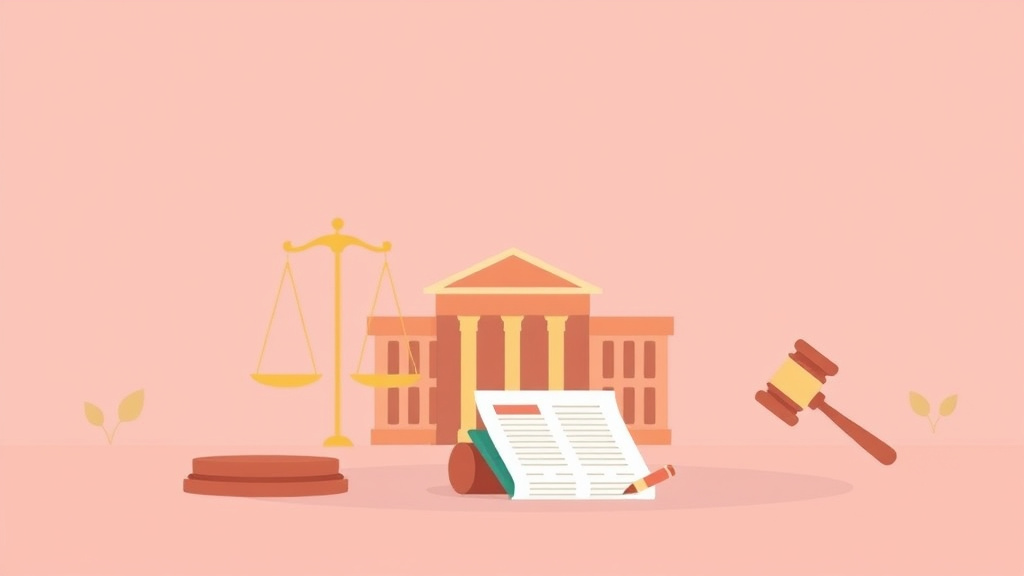 A professional illustration depicting franchise Laws in Mississippi: Operator Compliance Guide