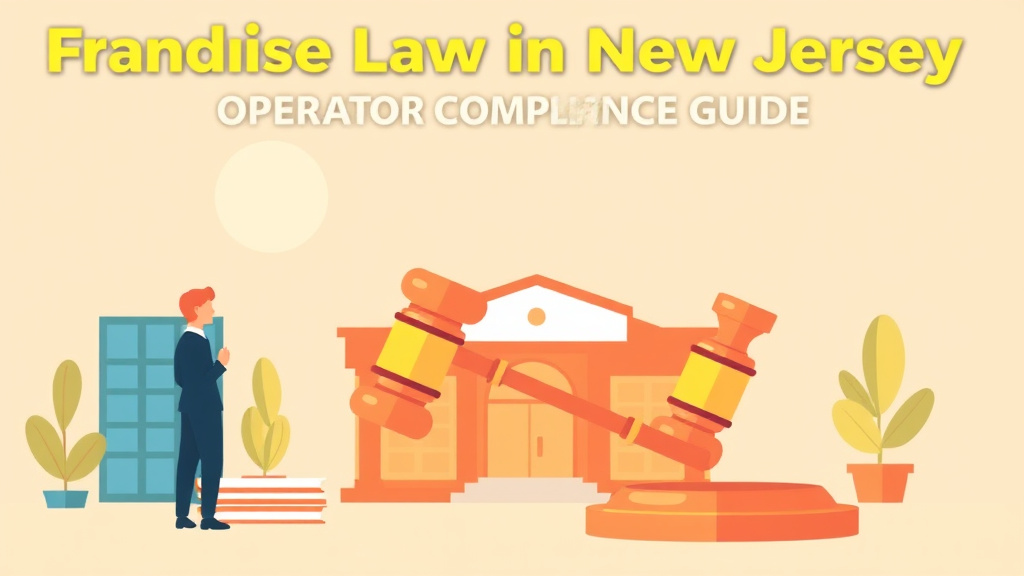 Conceptual diagram showing how franchise Laws in New Jersey: Operator Compliance Guide works in practice