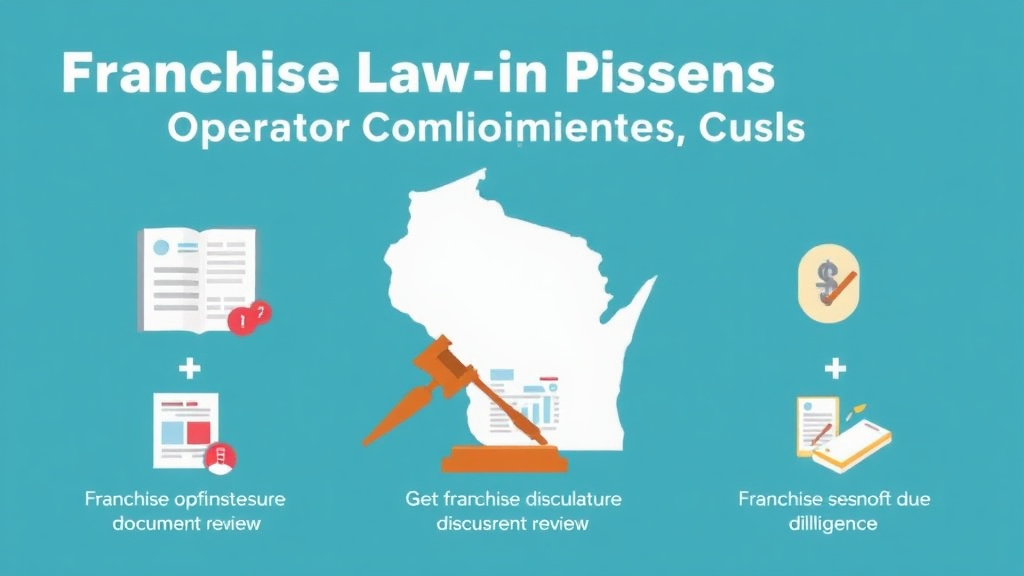 Practical workflow diagram for franchise Laws in Wisconsin: Operator Compliance Guide