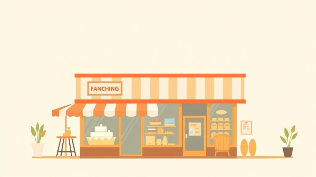 Visual overview of bakery Franchise Compliance Guide with key concepts highlighted