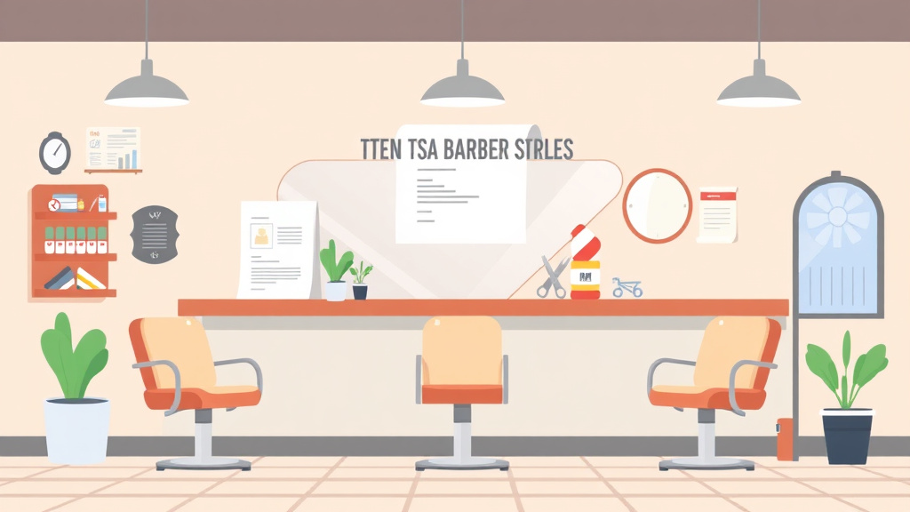 Detailed visual representation of barbershop Franchise Audit Checklist