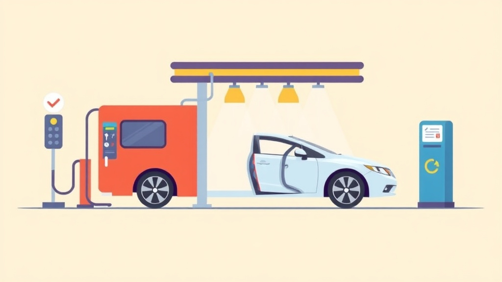 An informative visual explaining car Wash Franchise Audit Checklist for beginners and professionals