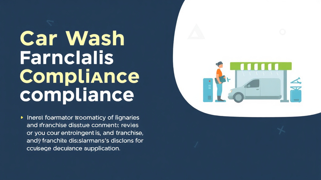 Implementation roadmap for car Wash Franchise Compliance Guide with actionable steps