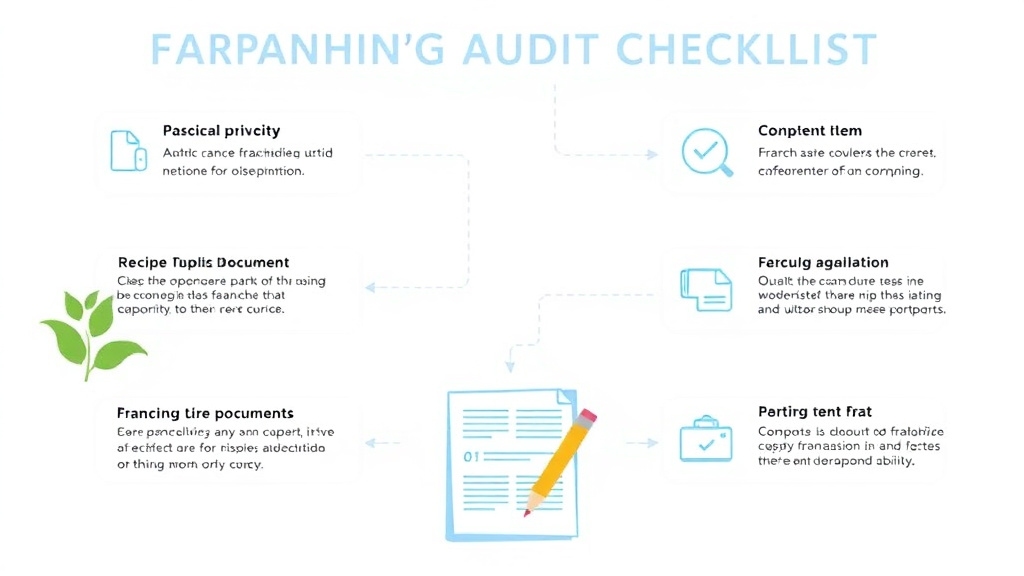 Practical workflow diagram for carpet Cleaning Franchise Audit Checklist