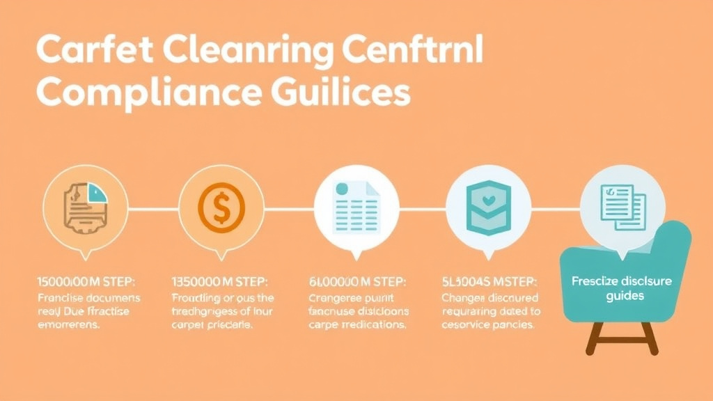 Practical workflow diagram for carpet Cleaning Franchise Compliance Guide