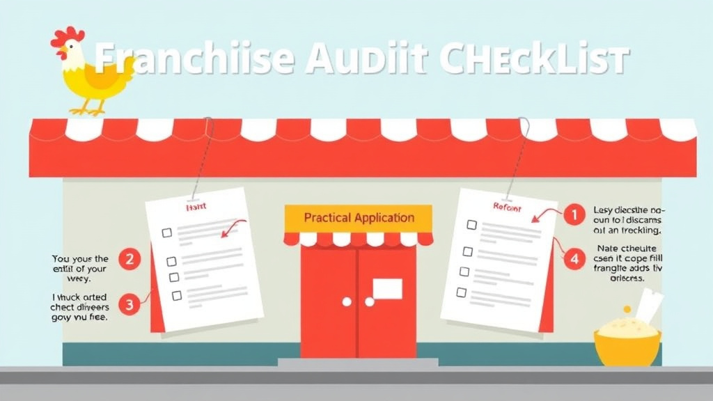 Implementation roadmap for chicken Franchise Audit Checklist with actionable steps