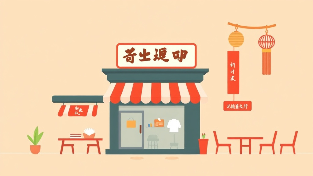 A professional illustration depicting chinese Food Franchise Compliance Guide