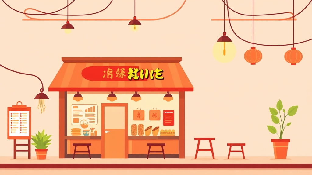 Clear illustration of health Code Compliance for Chinese Food Franchises with supporting details