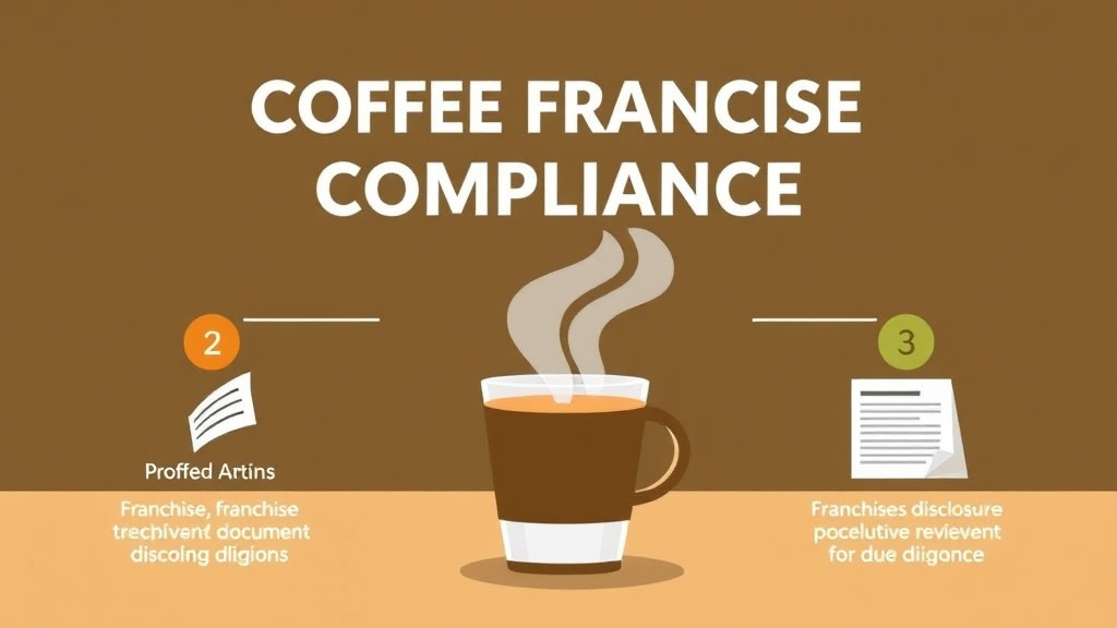 Practical workflow diagram for coffee Franchise Compliance Guide