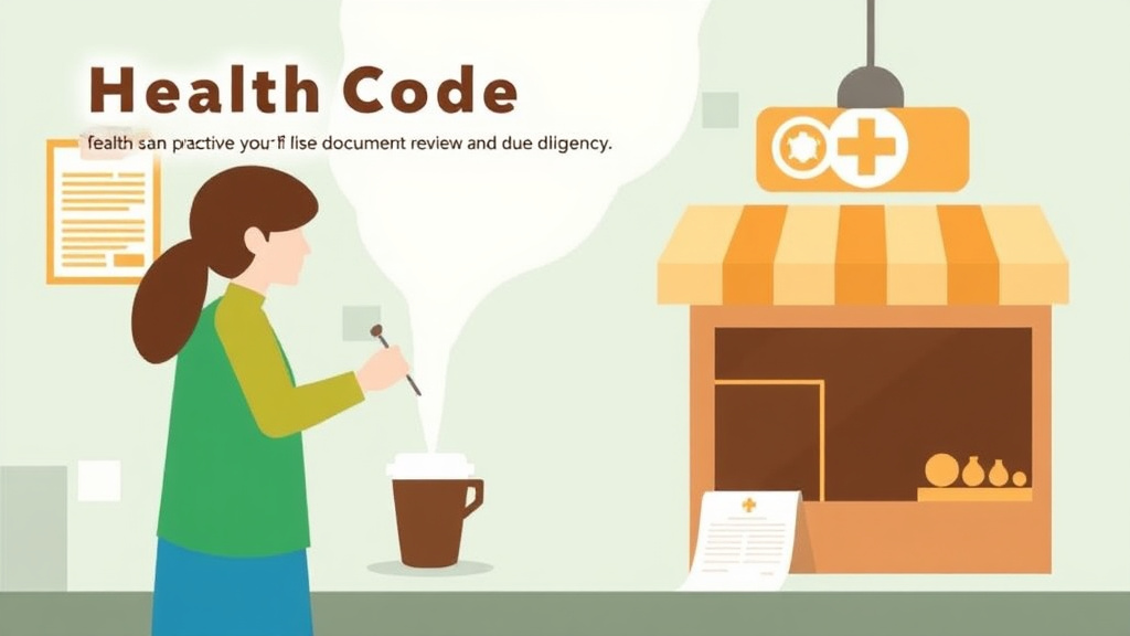 Practical workflow diagram for health Code Compliance for Coffee Franchises