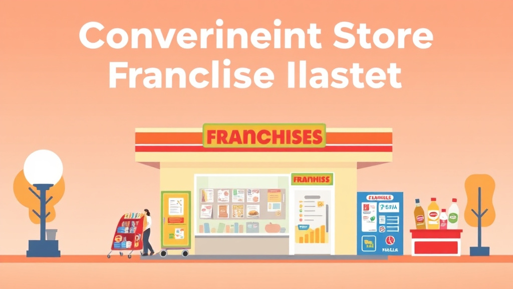 Illustration breaking down the fundamentals of convenience Store Franchise Audit Checklist
