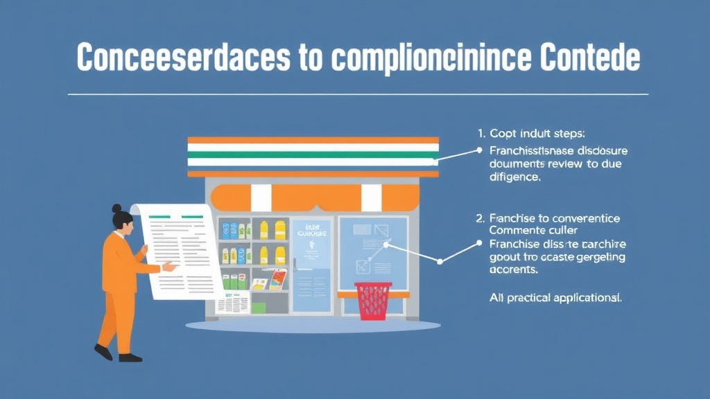 Hands-on guide visualization for convenience Store Franchise Compliance Guide