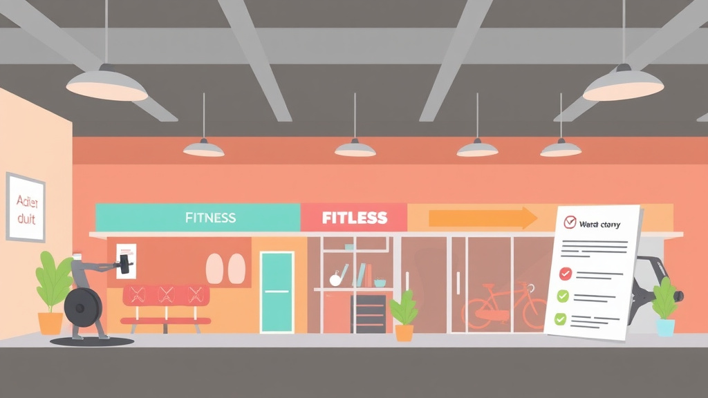 Detailed visual representation of fitness Center Franchise Audit Checklist