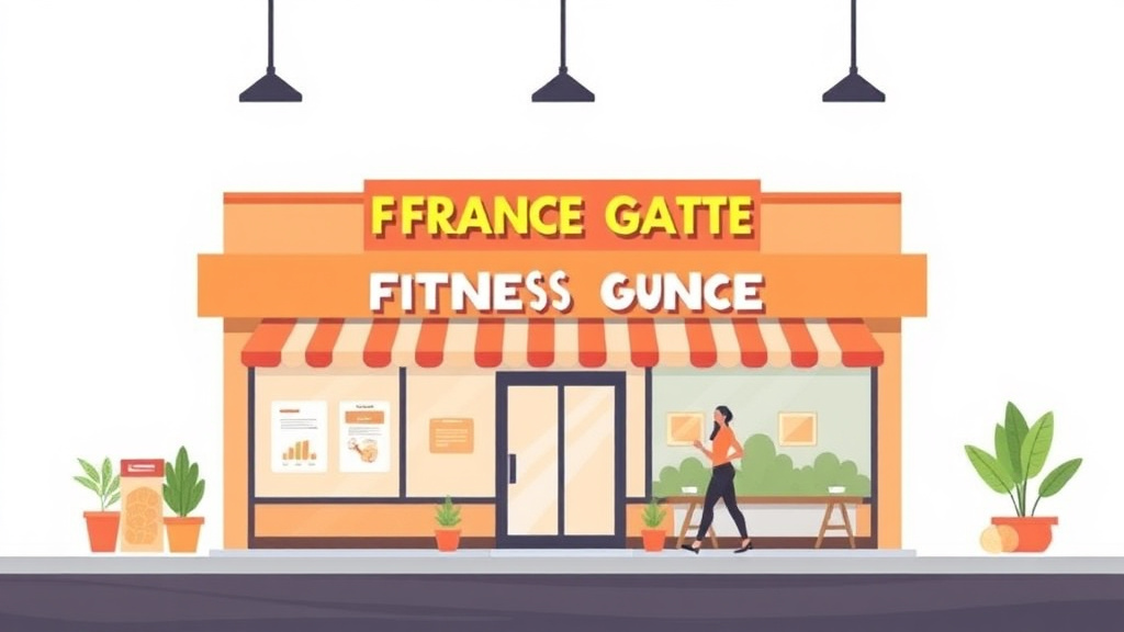 A professional illustration depicting fitness Center Franchise Compliance Guide
