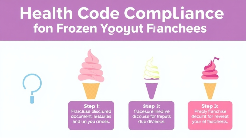 Practical workflow diagram for health Code Compliance for Frozen Yogurt Franchises