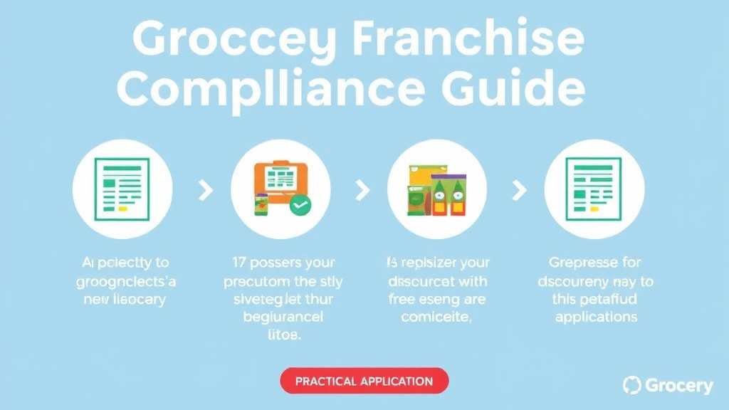 Practical workflow diagram for grocery Franchise Compliance Guide