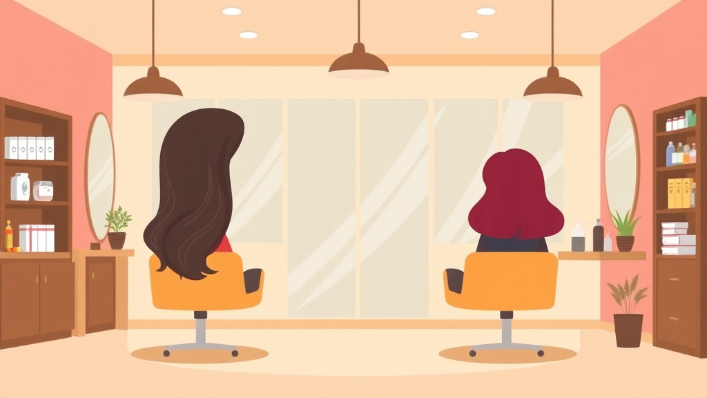 A professional illustration depicting hair Salon Franchise Compliance Guide