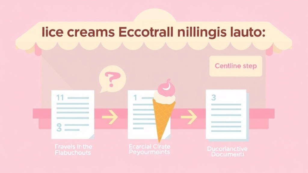 Practical checklist visual for ice Cream Franchise Compliance Guide