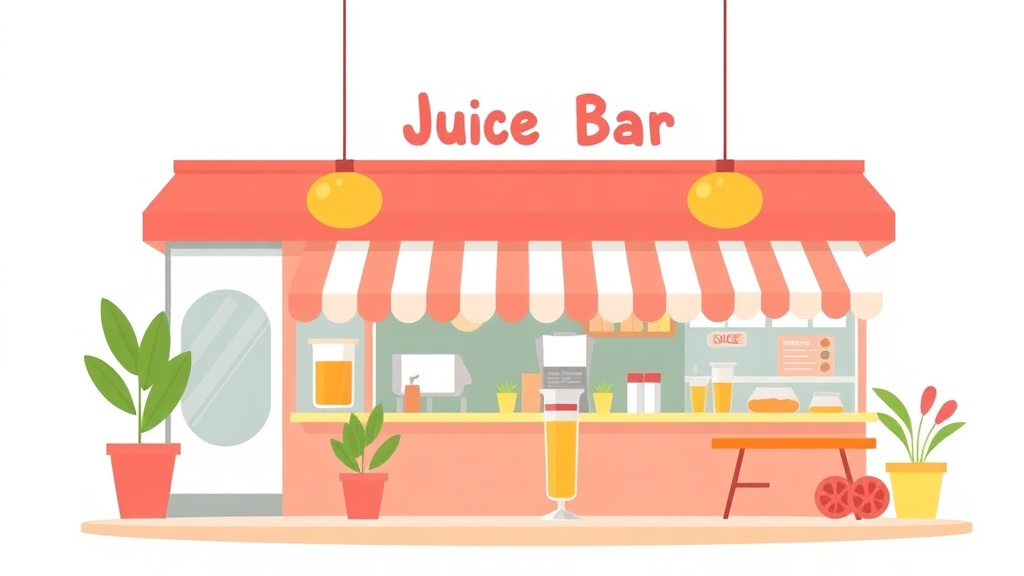 Clear illustration of juice Bar Franchise Compliance Guide with supporting details