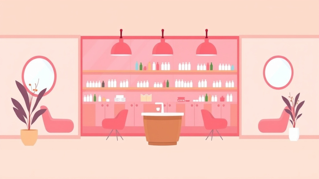 A professional illustration depicting nail Salon Franchise Compliance Guide