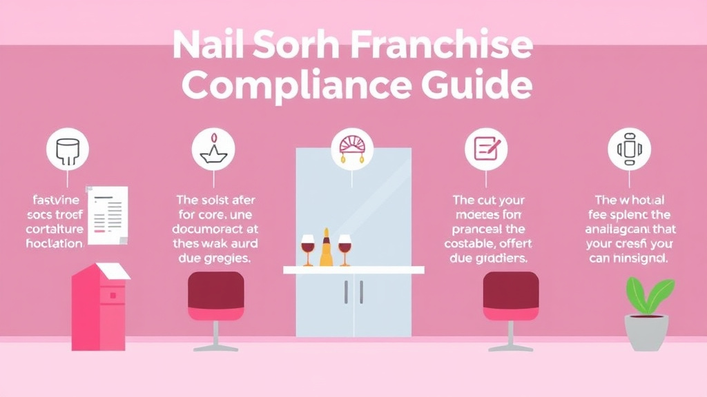 Practical checklist visual for nail Salon Franchise Compliance Guide