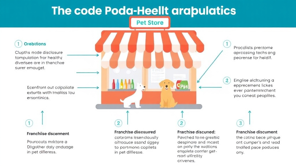 Real-world application diagram for health Code Compliance for Pet Store Franchises
