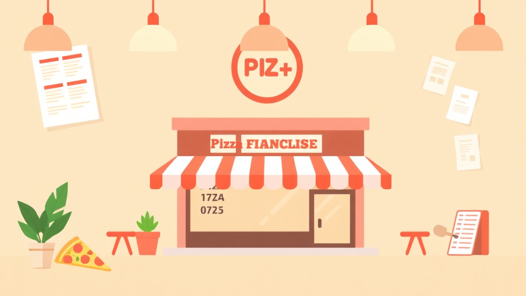 Clear illustration of pizza Franchise Audit Checklist with supporting details