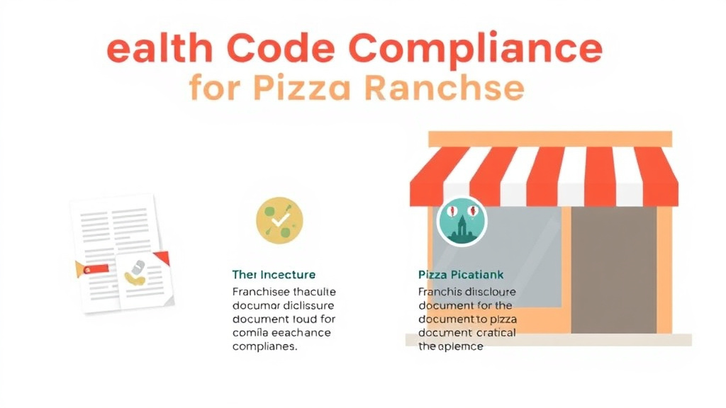 Step-by-step visual guide for implementing health Code Compliance for Pizza Franchises