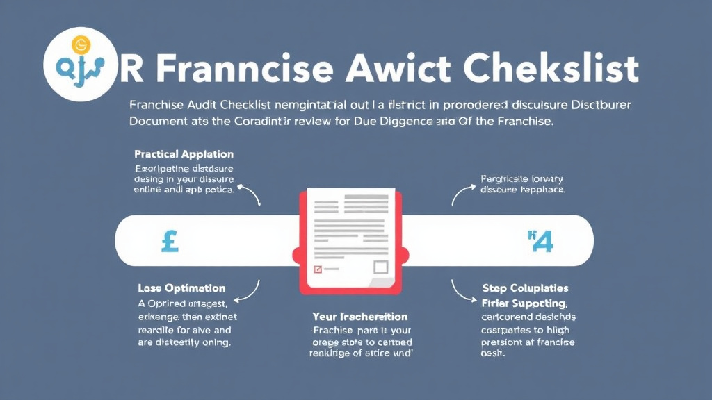 Practical workflow diagram for qsr Franchise Audit Checklist