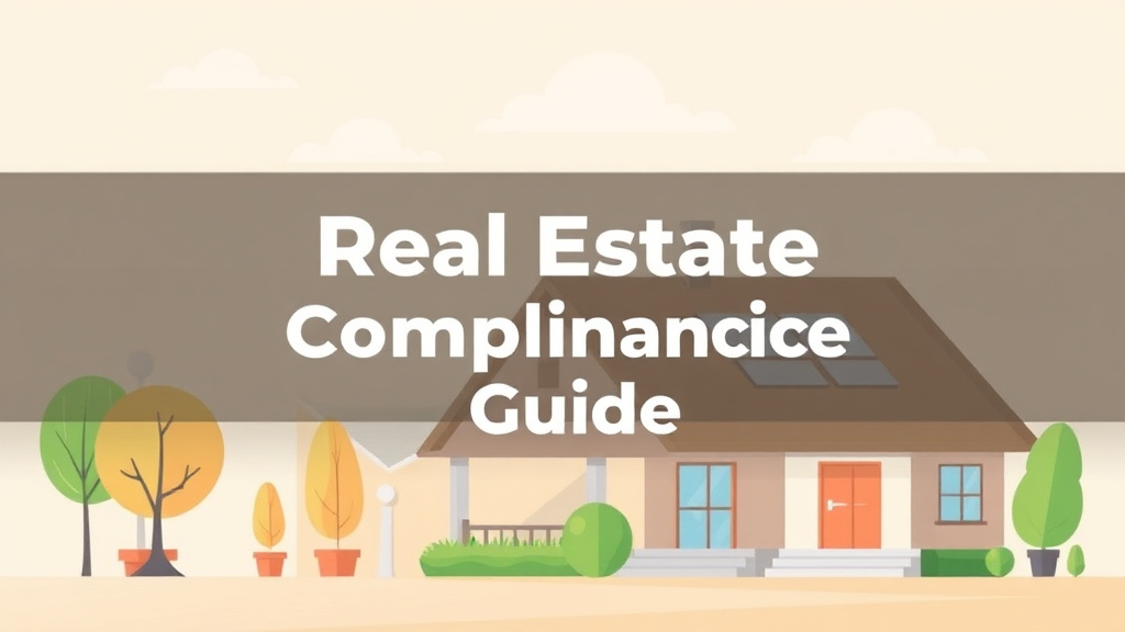 Illustration breaking down the fundamentals of real Estate Franchise Compliance Guide