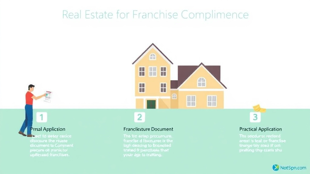 Hands-on guide visualization for real Estate Franchise Compliance Guide
