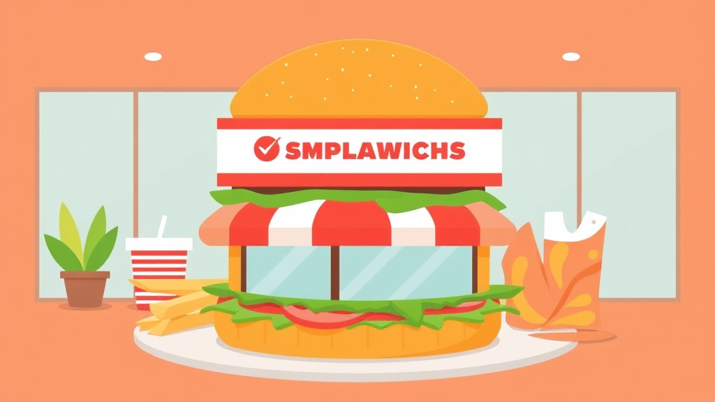 Conceptual diagram showing how sandwich Franchise Compliance Guide works in practice