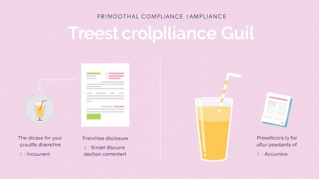 Practical workflow diagram for smoothie Franchise Compliance Guide