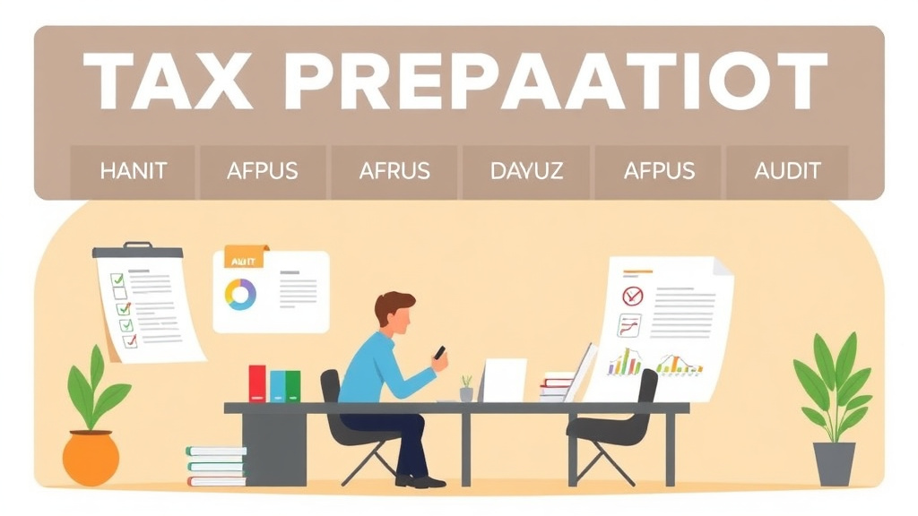 Clear illustration of tax Preparation Franchise Audit Checklist with supporting details