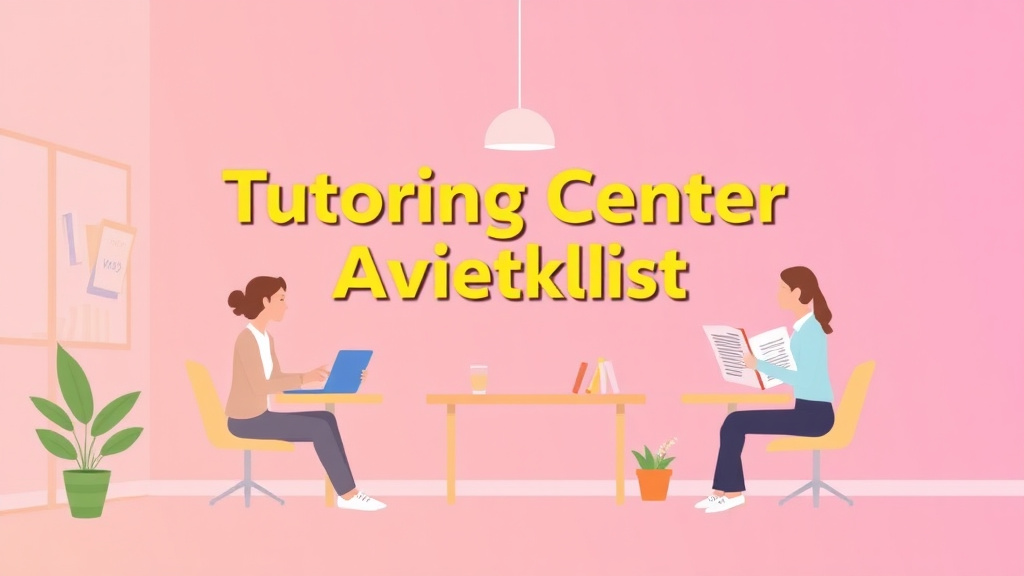 Clear illustration of tutoring Center Franchise Audit Checklist with supporting details