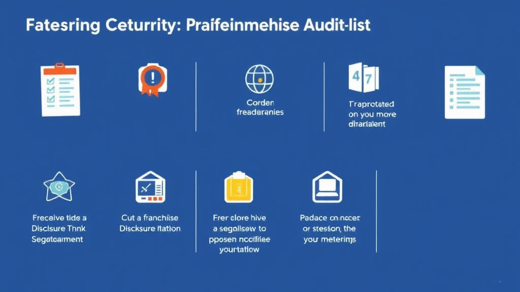 Process flow illustration for putting tutoring Center Franchise Audit Checklist into action