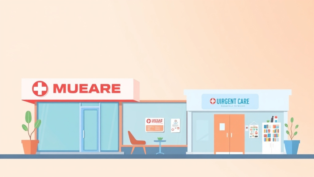 A professional illustration depicting urgent Care Franchise Compliance Guide